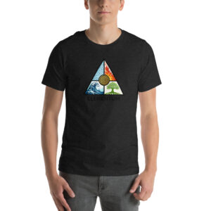 Elementum Symbol T-Shirt – Balance of Fire, Water, Air & Earth